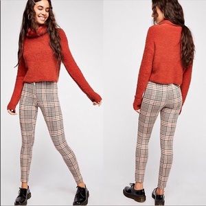 Free People Carnaby Pant Ponte Orange Legging Fall